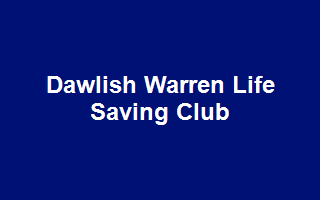 Dawlish Warren Life Saving Club
