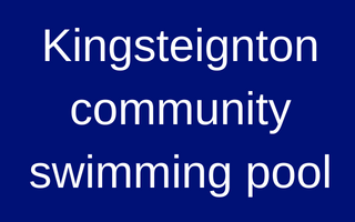 Kingsteignton community swimming pool