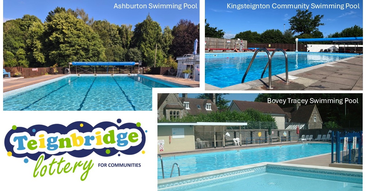 Three outdoor swimming pools